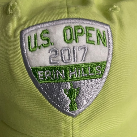 NEW Kate Lord Ladies Golf Hat 2017 US Open Erin Hills Mint green Adj Cap USGA - Picture 7 of 10